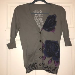 Scrapbook Originals cardigan sweater